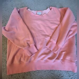 Off the shoulder American Eagle Crewneck